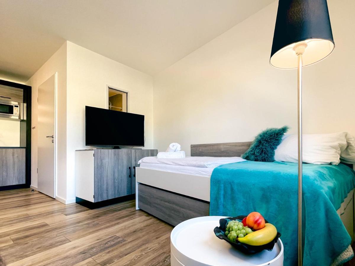 Stilvolles Apartment Mit Parkplatz, Barrierefrei Reinheim Luaran gambar