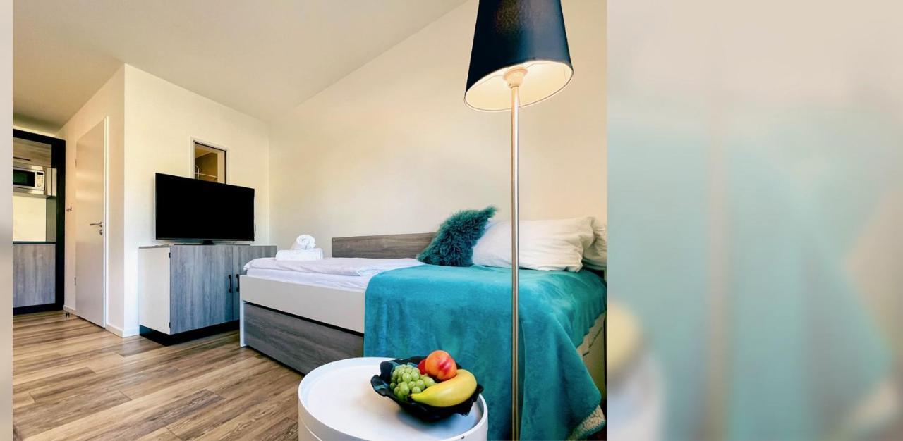 Stilvolles Apartment Mit Parkplatz, Barrierefrei Reinheim Luaran gambar
